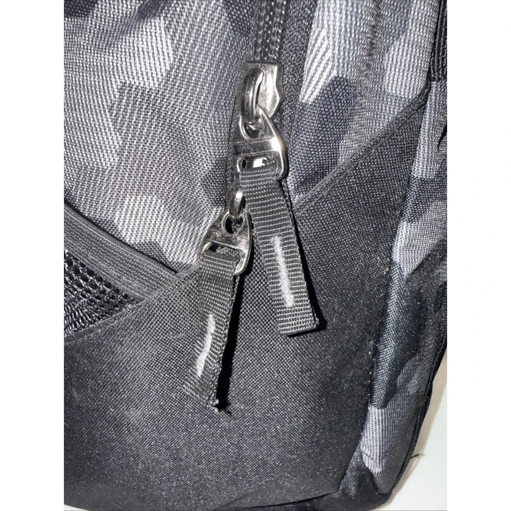 Adidas Camo Pattern Backpack Back To School Hiking Biking Camping Gym 16